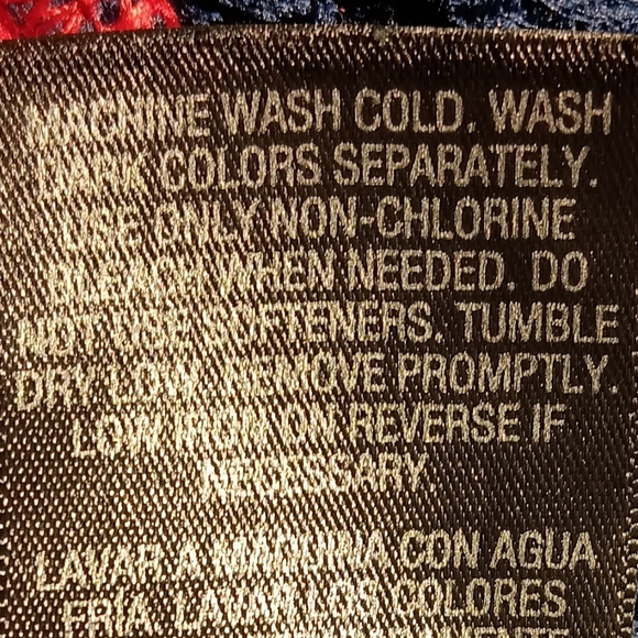 Russell Boy's EUC Zippered Jacket, Dri-Power 360, Size XXL (18), Navy Red & Gray - Picture 11 of 13